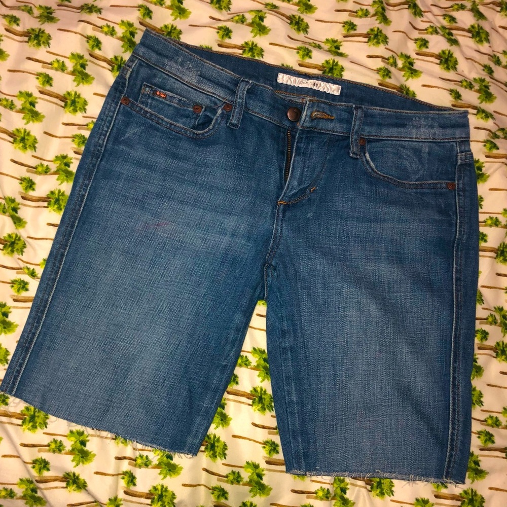 Joe’s Jeans denim cutoff shorts